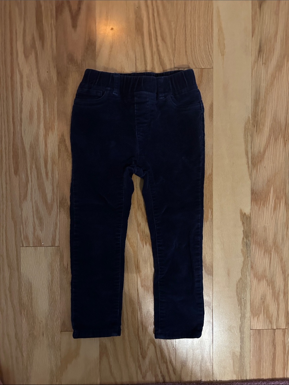 GAP Girls Dark Navy Corduroy Pull-On Leggings